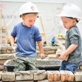 „zämmko“ auf der Herbstmesse mit Kinderbaustelle. »A6