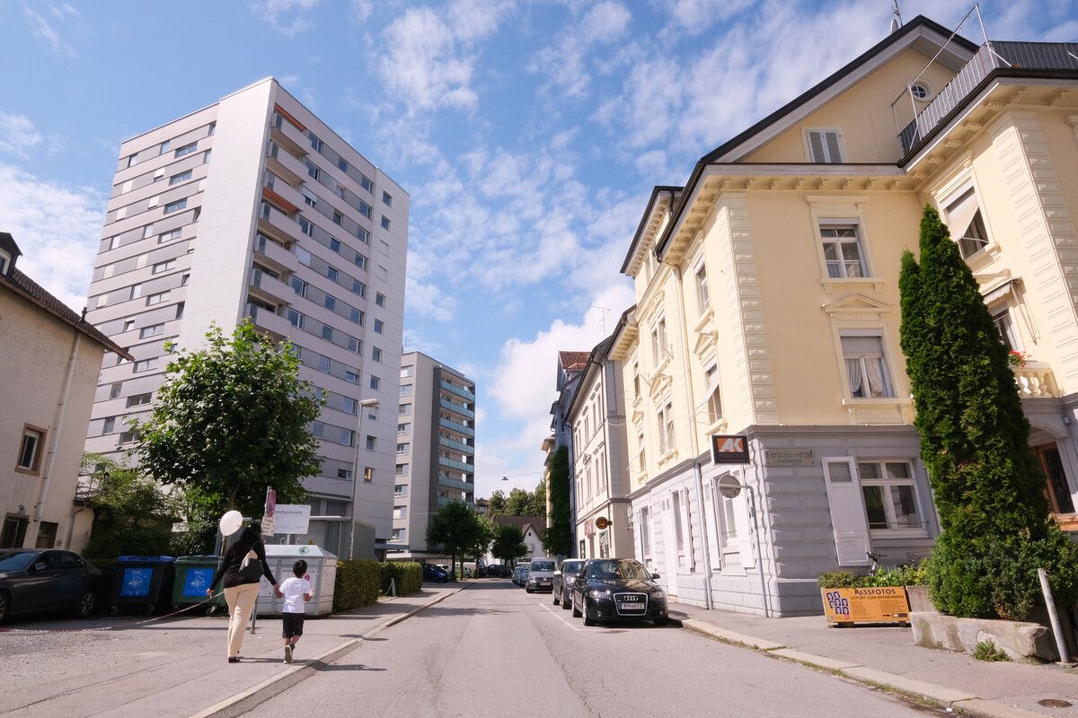 Die Weiherstraße soll zu einer „attraktiven Promenade“ werden. Stadt