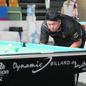 Mario He mit einem fünften Platz auf der heißen Euro Tour