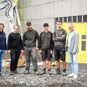 Lehrlinge bauen eigene Werkstatt