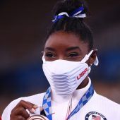 Turn-Superstar Biles mit Bronze am Balken