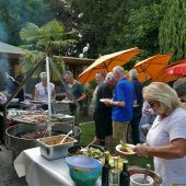 Sommergrillfest in Elmars Garten