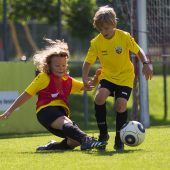 Auf ein Training mit den Profis