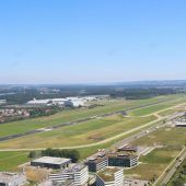 Bruchlandung beim Airport Friedrichshafen