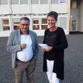 Satteinser Mittelschüler ziehen in Containerklassen