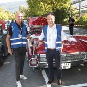 50 Oldtimer machten in Bregenz halt