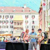 Start vor dem Goldenen Dachl