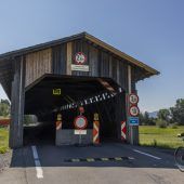 Gesperrte Senderbrücke: Jetzt sorgt auch noch eine Baustelle für Probleme. »A5