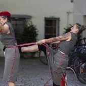 Wiener Straßentheater Belle Etage erfreute „Luaga und Losna“-Besucher. »D9