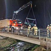 In den Koblacher Kanal gestürzt