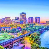 Mit dem Zug durch Capital USA
