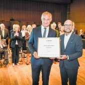 Linhart wurde die Ehrenbürgerschaft der Stadt Bregenz verliehen