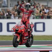 Bagnaia feierte in Missano zweiten Moto-GP-Sieg in Folge