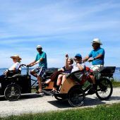 Harder Senioren genießen Rikscha-Ausfahrten am Bodensee