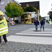 Rankweiler Volksschüler sorgen für sicheren Schulweg
