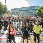 Aufmarsch gegen ­Tiertransporte