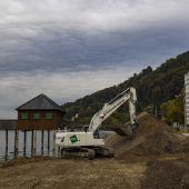 Kein Durchkommen an der Pipeline