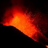 Neuer Schlot am Vulkan auf La Palma
