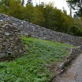 Steinmauern in der Vanovagasse saniert