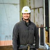 Schon als Lehrling in leitender Position