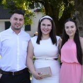 Jovana Veljovic und Dusan Djokic