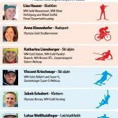 Liensberger im Kreis der Auserwählten