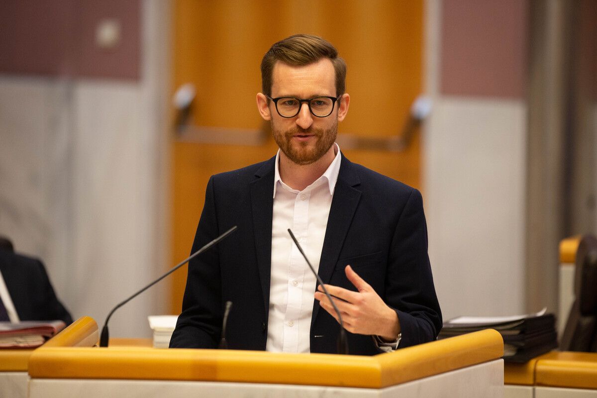 Stellt Anfrage an Schöbi-Fink: Johannes Gasser. VN/Hartinger