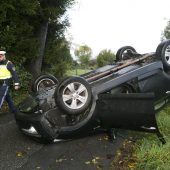 Auto überschlagen