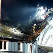 Dachstuhlbrand in Hohenems