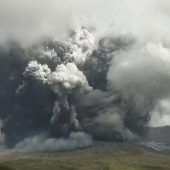 Vulkan im Süden von Japan ausgebrochen