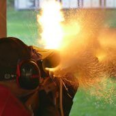 Krönende Feuerwerke mit Schwarzpulver