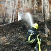 Löscharbeiten bei Waldbrand im Rax-Gebiet dauern an