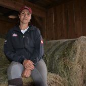 Die Pferde-Ranch ist ihre Welt