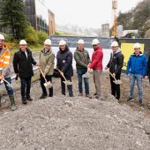 Spatenstich in Lech für Kleinwasserkraftwerk