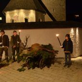 Jäger feierten am Arlberg Erntedank