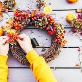 Herbstdekoration selbst gemacht