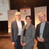 Ersthelfer vor den Vorhang geholt