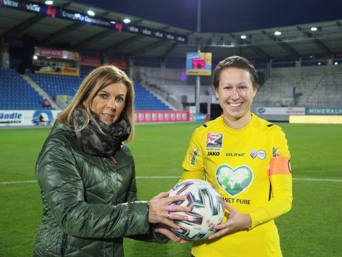 Die Vorfreude von Verena Müller auf die Partie gegen Strum Graz ist groß. juen