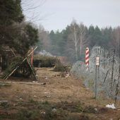 Provisorisches Lager an der Grenze geräumt