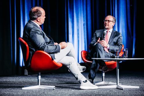 Bundeskanzler Alexander Schallenberg bekräftigte im Gespräch mit VN-Chefredakteur Gerold Riedmann seinen Anspruch, bis 2024 regieren zu wollen.