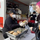 Streetfood auf dem Schulhof