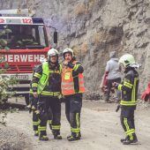 Verkehrsunfall im Tunnel