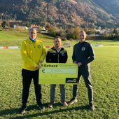 Fußballer sammelten für Brandopfer