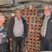 Sonniges Beschling perfekt für Weinanbau