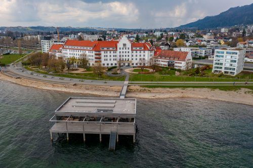 Die Vorarlberger Eigentümer wollen im Seehotel am Kaiserstrand in Zukunft Vorarlberger Gastlichkeit anbieten. VN/Stiplovsek