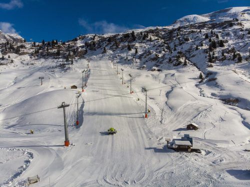 Mehrere Bescheide lagen beim Bau der Flexenarena nicht vor. VN/Paulitsch