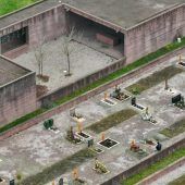 Islamischer Friedhof mit geringer Auslastung