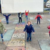 Seilspring-Fieber in Göfner Volksschule