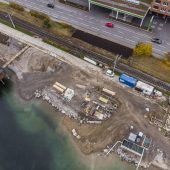 Die Pipeline wird auf Achkies gebaut