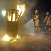 Feuerwehrjugend in voller „Action“